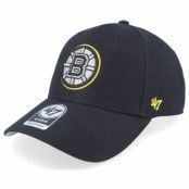 47 Brand - NHL Svart adjustable Keps - Boston Bruins NHL Metallic'47 Mvp Black Adjustable @ Hatstore