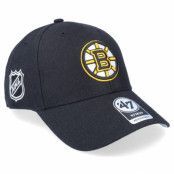 47 Brand - NHL Svart adjustable Keps - Boston Bruins NHL Sure Shot MVP Black Adjustable @ Hatstore