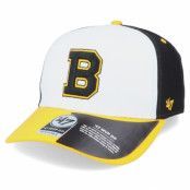 47 Brand - NHL Svart adjustable Keps - Boston Bruins Replica Cold Zone Mvp DP White/Black/Yellow Adjustable @ Hatstore