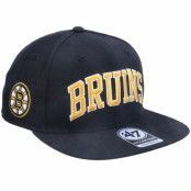 47 Brand - NHL Svart snapback Keps - Boston Bruins Kingswood Captain Black Snapback @ Hatstore