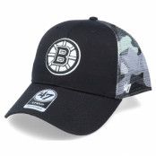 47 Brand - NHL Svart trucker Keps - Boston Bruins Back Switch Mvp Black/Camo Trucker @ Hatstore