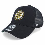 47 Brand - NHL Svart trucker Keps - Boston Bruins Branson Black Trucker @ Hatstore