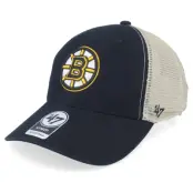 47 Brand - NHL Svart trucker Keps - Boston Bruins Flagship Wash Mvp Black/Beige Trucker @ Hatstore