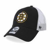 47 Brand - NHL Svart trucker Keps - Boston Bruins Malvern 47 Mvp Wool Black/White Trucker @ Hatstore