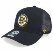 47 Brand - NHL Svart trucker Keps - Boston Bruins NHL Mesh Hitch Black Trucker @ Hatstore