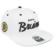 47 Brand - NHL Vit snapback Keps - Boston Bruins NHL Crosstown Pop'47 Cap White Snapback @ Hatstore