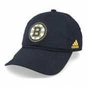 Adidas - NHL Svart unconstructed Keps - Boston Bruins Cotton Slouch Black Dad Cap @ Hatstore