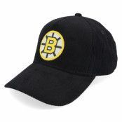 American Needle - NHL Svart adjustable Keps - Boston Bruins Corduroy Valin Black A-frame Adjustable @ Hatstore