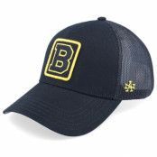 American Needle - NHL Svart trucker Keps - Boston Bruins Valin Black Trucker @ Hatstore