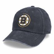 American Needle - NHL Svart unconstructed Keps - Boston Bruins New Raglin Black Dad Cap @ Hatstore