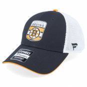 Fanatics - NHL Blå trucker Keps - Boston Bruins Authentic Pro Draft Navy/White Trucker @ Hatstore