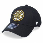 Fanatics - NHL Svart adjustable Keps - Boston Bruins Primary Logo Core Velcro Strap Black Adjustable @ Hatstore