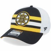 Fanatics - NHL Svart trucker Keps - Boston Bruins Authentic Pro Draft Black/White Trucker @ Hatstore