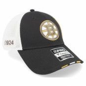 Fanatics - NHL Svart trucker Keps - Boston Bruins Authentic Pro Draft Podium Black/White Trucker @ Hatstore