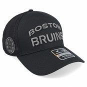 Fanatics - NHL Svart trucker Keps - Boston Bruins Authentic Pro Road Black A-frame Trucker @ Hatstore