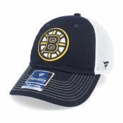 Fanatics - NHL Svart trucker Keps - Boston Bruins Core Black/White Trucker @ Hatstore