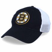 Fanatics - NHL Svart trucker Keps - Boston Bruins Core Value Unstructured Black/White Trucker @ Hatstore