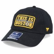 Fanatics - NHL Svart unconstructed Keps - Boston Bruins Hometown Black/Yellow Gold Adjustable @ Hatstore