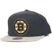 Mitchell & Ness - Boston Bruins Heather Profile NHL Snapback