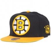 Mitchell & Ness - Boston Bruins XL Logo 2 Tone Snapback