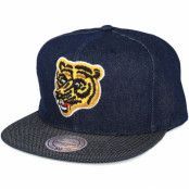 Mitchell&Ness - NHL Blå snapback Keps - Boston Bruins Raw Denim 3T PU Snapback @ Hatstore