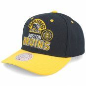 Mitchell&Ness - NHL Svart adjustable Keps - Boston Bruins All In 2.0 Pro Black/Yellow Adjustable @ Hatstore