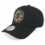 Mitchell&Ness - NHL Svart adjustable Keps - Boston Bruins Neon Logo Pro Black Adjustable @ Hatstore