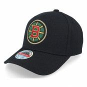 Mitchell&Ness - NHL Svart adjustable Keps - Hatstore Exclusive x Boston Bruins Luxe Logo NHL Black Adjustable @ Hatstore