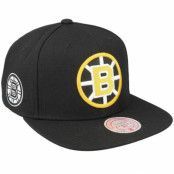 Mitchell&Ness - NHL Svart snapback Keps - Boston Bruins Alternate Flip Black Snapback @ Hatstore