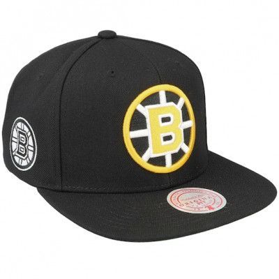 Mitchell&Ness - NHL Svart snapback Keps - Boston Bruins Alternate Flip Black Snapback @ Hatstore