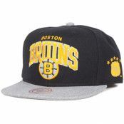 Mitchell&Ness - NHL Svart snapback Keps - Boston Bruins Forward Line Snapback @ Hatstore