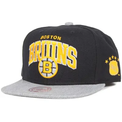 Mitchell&Ness - NHL Svart snapback Keps - Boston Bruins Forward Line Snapback @ Hatstore