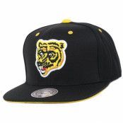 Mitchell&Ness - NHL Svart snapback Keps - Boston Bruins Solid Velour Logo Snapback @ Hatstore