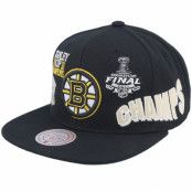 Mitchell&Ness - NHL Svart snapback Keps - Boston Bruins World Champs Black Snapback @ Hatstore