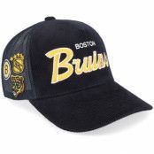 Mitchell&Ness - NHL Svart trucker Keps - Boston Bruins Times Up Vintage Black Trucker @ Hatstore