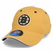 Outerstuff - NHL Gul unconstructed Keps - Kids Boston Bruins Fashion Logo Slouch Yellow/Black Dad Cap @ Hatstore