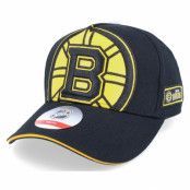 Outerstuff - NHL Svart adjustable Keps - Kids Boston Bruins Big-Face Precurved Black Adjustable @ Hatstore