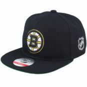 Outerstuff - NHL Svart snapback Keps - Boston Bruins Logo Flatbrim Black Snapback @ Hatstore