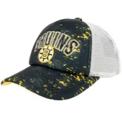 Outerstuff - NHL Svart trucker Keps -"Kids Boston Bruins Top Player""Black/White A-Frame Trucker"@ Hatstore