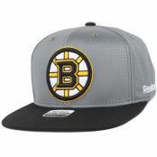 Reebok - NHL Grå snapback Keps - Boston Bruins Ripstop Snapback @ Hatstore