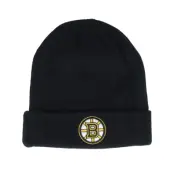 Outerstuff - NHL Svart cuff Beanie - Kids Boston Bruins Knit Beanie Black Cuff @ Hatstore