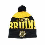 Outerstuff - NHL Svart pom Beanie - Kids Boston Bruins Stretchark Knit Black/Yellow Pom @ Hatstore