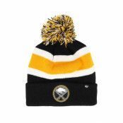 47 Brand - NHL Gul pom Beanie - Buffalo Sabres Breakaway Knit Yellow/Navy Pom @ Hatstore