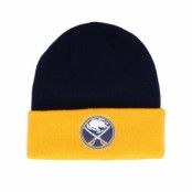 Adidas - NHL Blå cuff Beanie - Buffalo Sabres Cuffed Navy/Yellow Cuff @ Hatstore