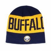 Adidas - NHL Blå traditionalbeanie Beanie - Buffalo Sabres 19 Yellow/Navy Beanie @ Hatstore