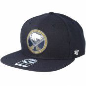 47 Brand - NHL Blå snapback Keps - Buffalo Sabres Sure Shot Navy Snapback @ Hatstore