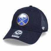 47 Brand - NHL Blå trucker Keps - Buffalo Sabres Branson Mvp Navy Trucker @ Hatstore