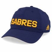 Adidas - NHL Blå unconstructed Keps - Buffalo Sabres Coach Navy/Yellow Adjustable @ Hatstore