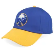 American Needle - NHL Blå unconstructed Keps - Buffalo Sabres Burnett Blue/Yellow Corduroy A-frame Adjustable @ Hatstore