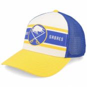 American Needle - NHL Vit trucker Keps - Buffalo Sabres Sinclair Royal/Ivory/Gold A-frame Trucker @ Hatstore